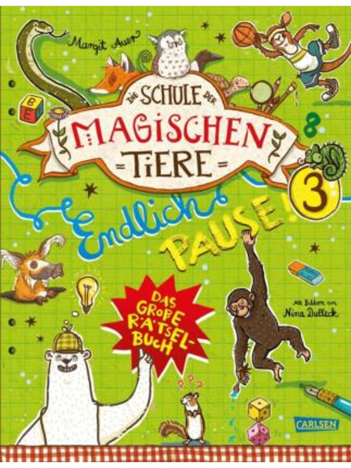 Carlsen Buch - Die Schule der magischen Tiere: Endlich Pause! Das große Räts günstig kaufen onesize