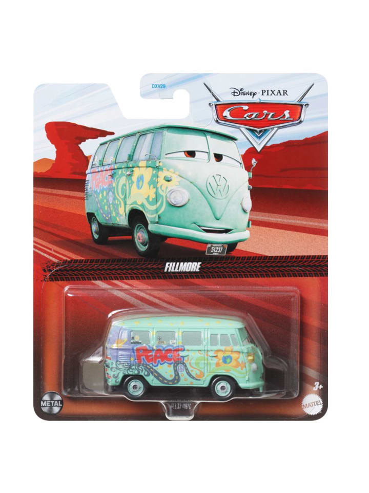 Disney Cars Fillmore | FLL37 | Disney Cars | Cast 1:55 Autos | Mattel Fahrzeuge günstig kaufen onesize