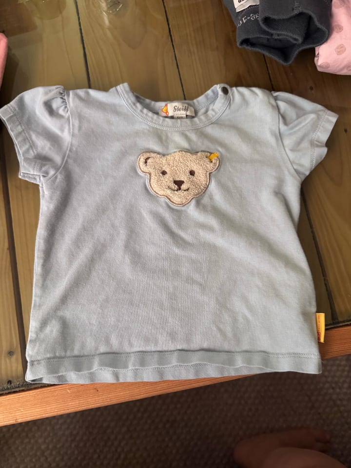 Steiff Shirt in Hellblau günstig kaufen 68