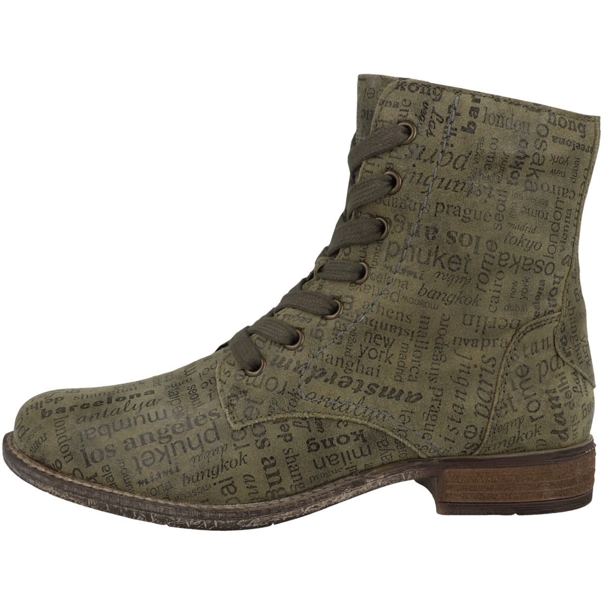 Josef Seibel Sanja 82 Stiefelette gruen