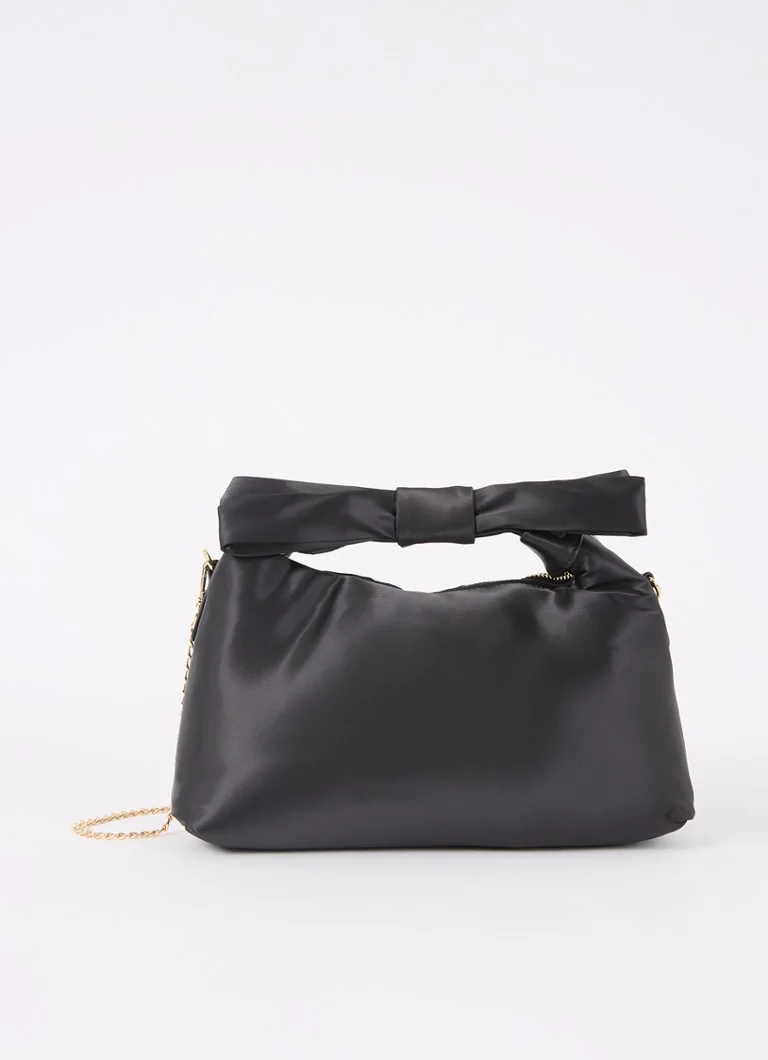 Bolsa de cetim Núnoo Dandy com detalhe de laço