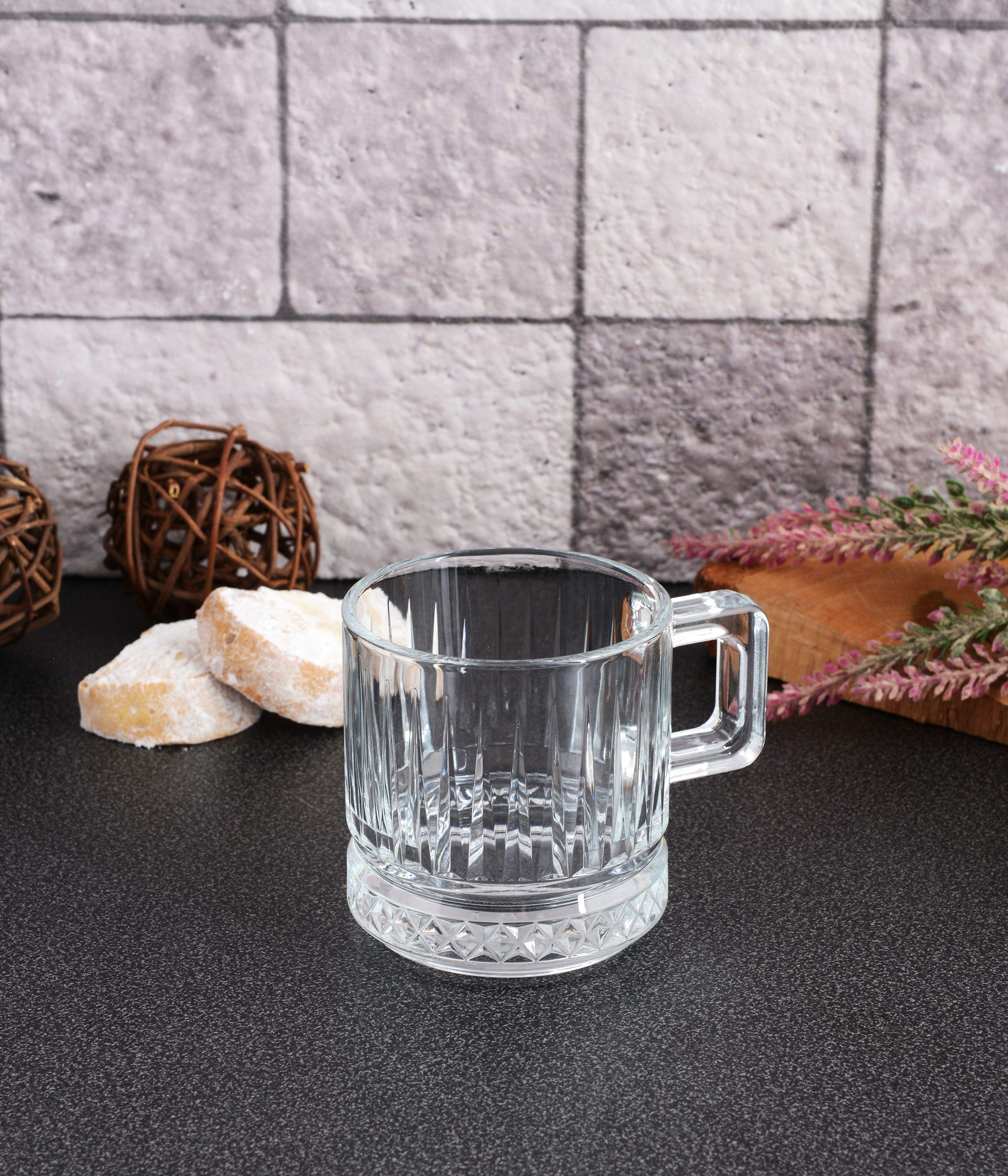 Pasabahce Teeglas 2er Set 195cc 55422 Elysia Teegläser Fincan Kupasi transparent
