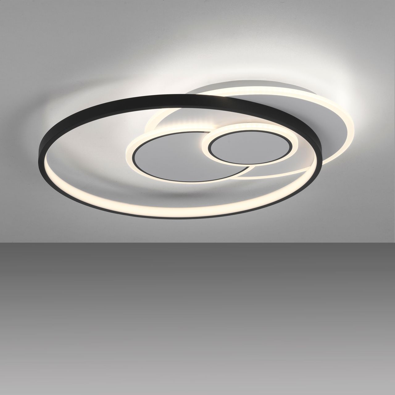 Paul Neuhaus LED Deckenleuchte MAILAK, 1x LED-Board/18Watt   1x LED-Board/9Watt, Weiss