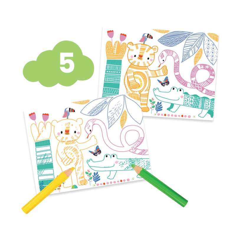 Coffret 6 activités La souris et ses amis