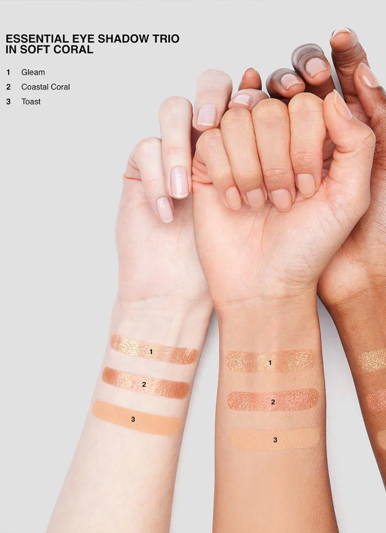 Bobbi Brown Eyeshadow Trio Soft Coral - luomiväripaletti