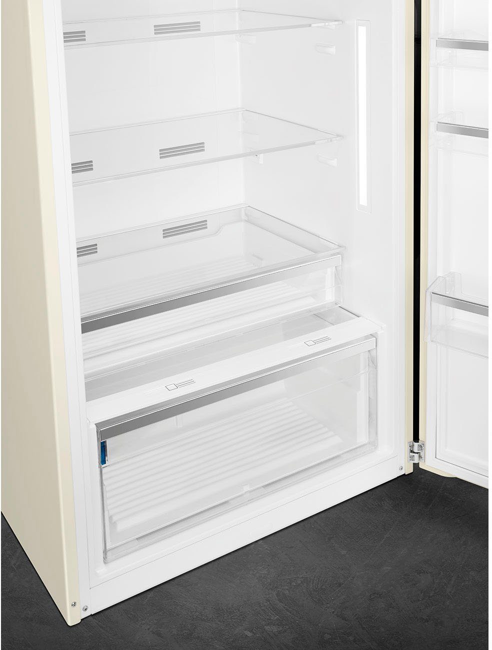 Smeg Kühl-/Gefrierkombination FAB50RCR5, 192,1 cm hoch, 79,6 cm breit