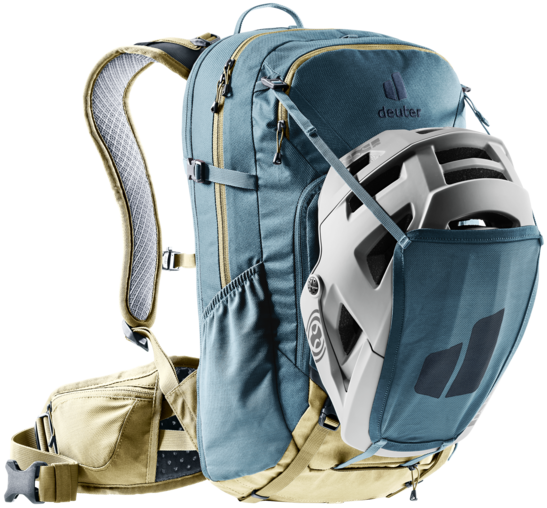 deuter Attack 20 | Fahrradrucksack mit modernem Protektor