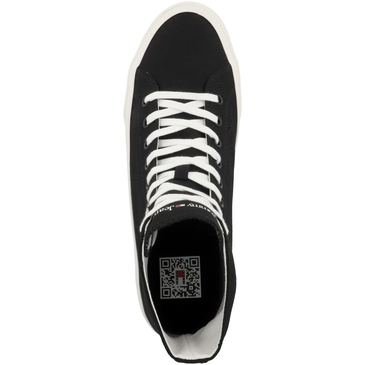 Tommy Hilfiger Tommy Jeans Mid Canvas Color Sneaker mid schwarz