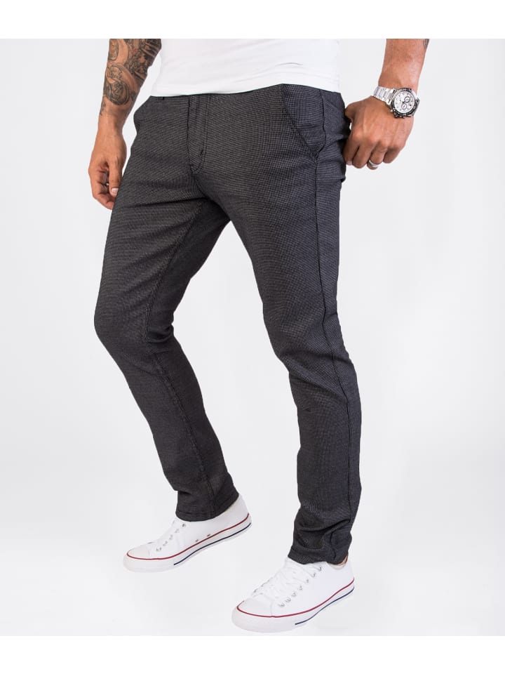 Rock Creek Stoffhose in Anthrazit günstig kaufen