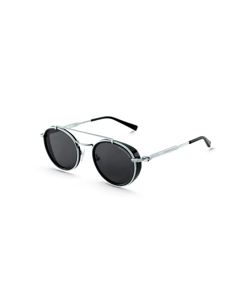 Thomas Sabo Sonnenbrille in silber, schwarz günstig kaufen onesize