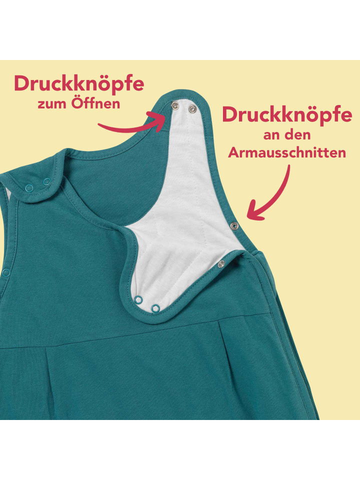 Schlummersack Babyschlafsack, 2.5 TOG in Petrol günstig kaufen