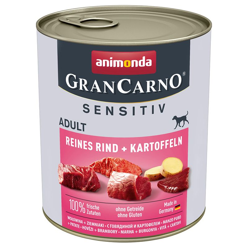 Spapaket animonda GranCarno Adult Sensitive 24 x 800 g