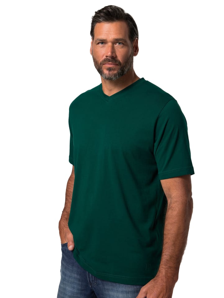 JP1880 Kurzarm T-Shirt in dschungel grün günstig kaufen