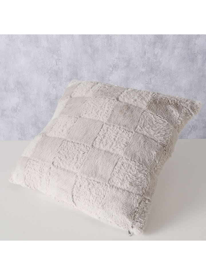 Boltze Kissen ''Chessy'' in Creme - (L)45 x (B)45 cm günstig kaufen onesize