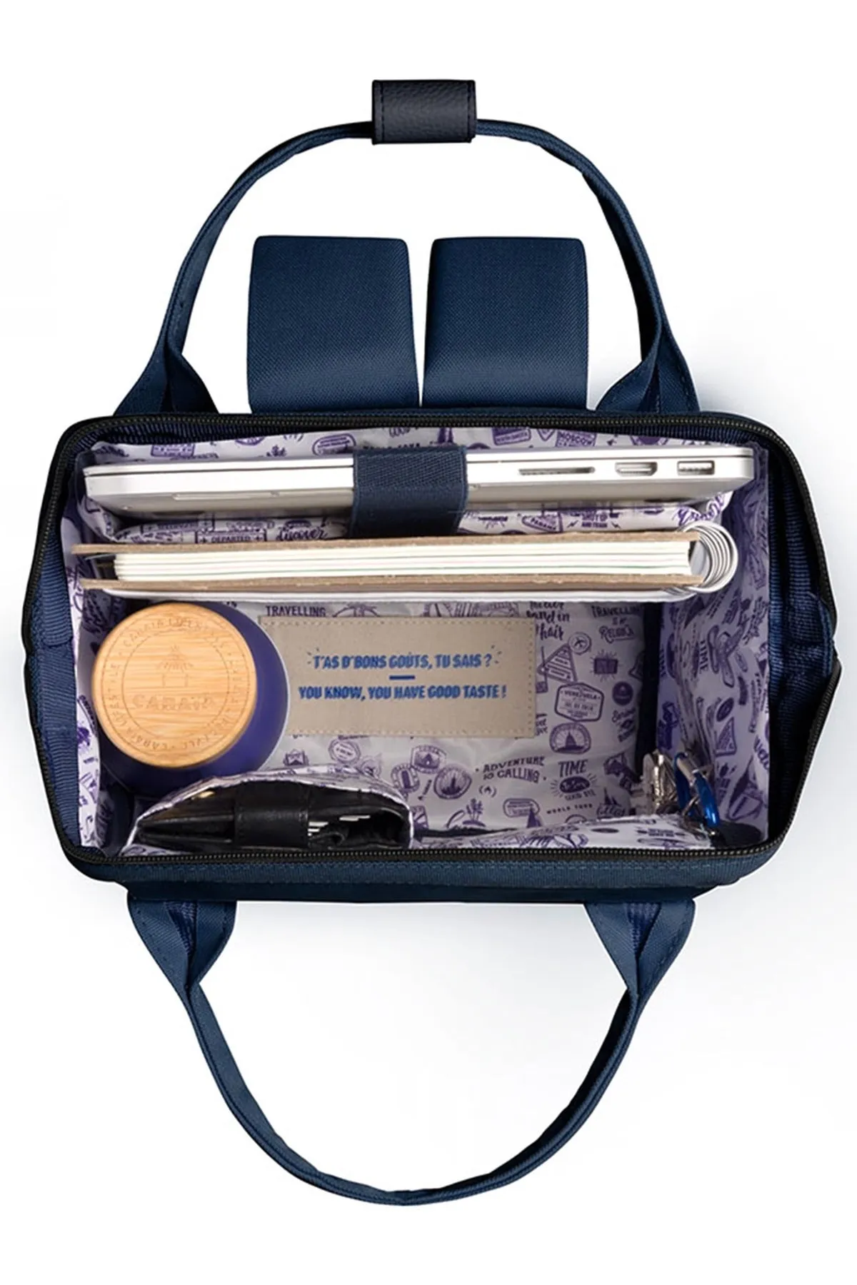 Cabaia  Rucksack - Blau - Unifarben