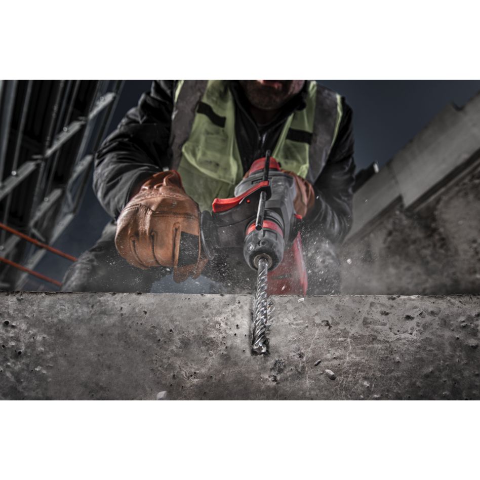 Milwaukee pribor 4932500062 SDS-PLUS set svrdla MX4 PACKOUT Ready Box 5/6/6 x 115 i 6/6/8/8/8/10 x 165 i 12 x 160 mm