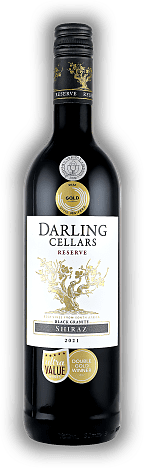 Darling Cellars, Black Granite Shiraz, Reserve, 2021, Darling  Darling Cellars, Black Granite Shiraz, Reserve, 2021, Darling  Fruchtbetont, sortenrein und mit großer Länge. Jahrgang 2021 - 0,75	 Liter - Vol 14,0%