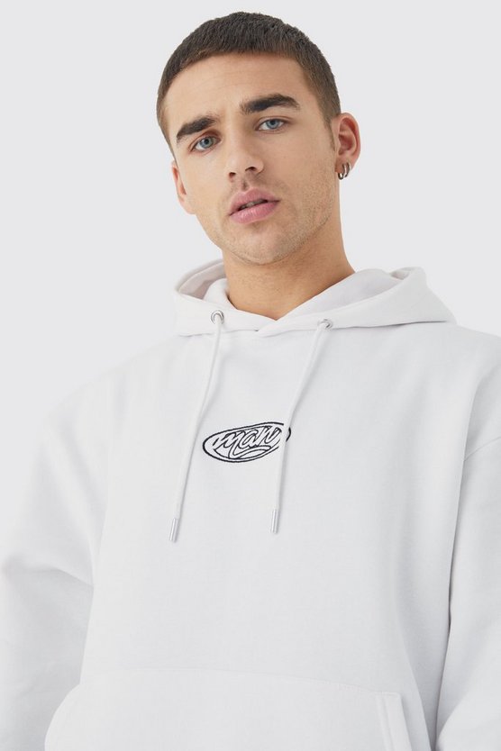 Kastiger Oversize Basic Man Hoodie