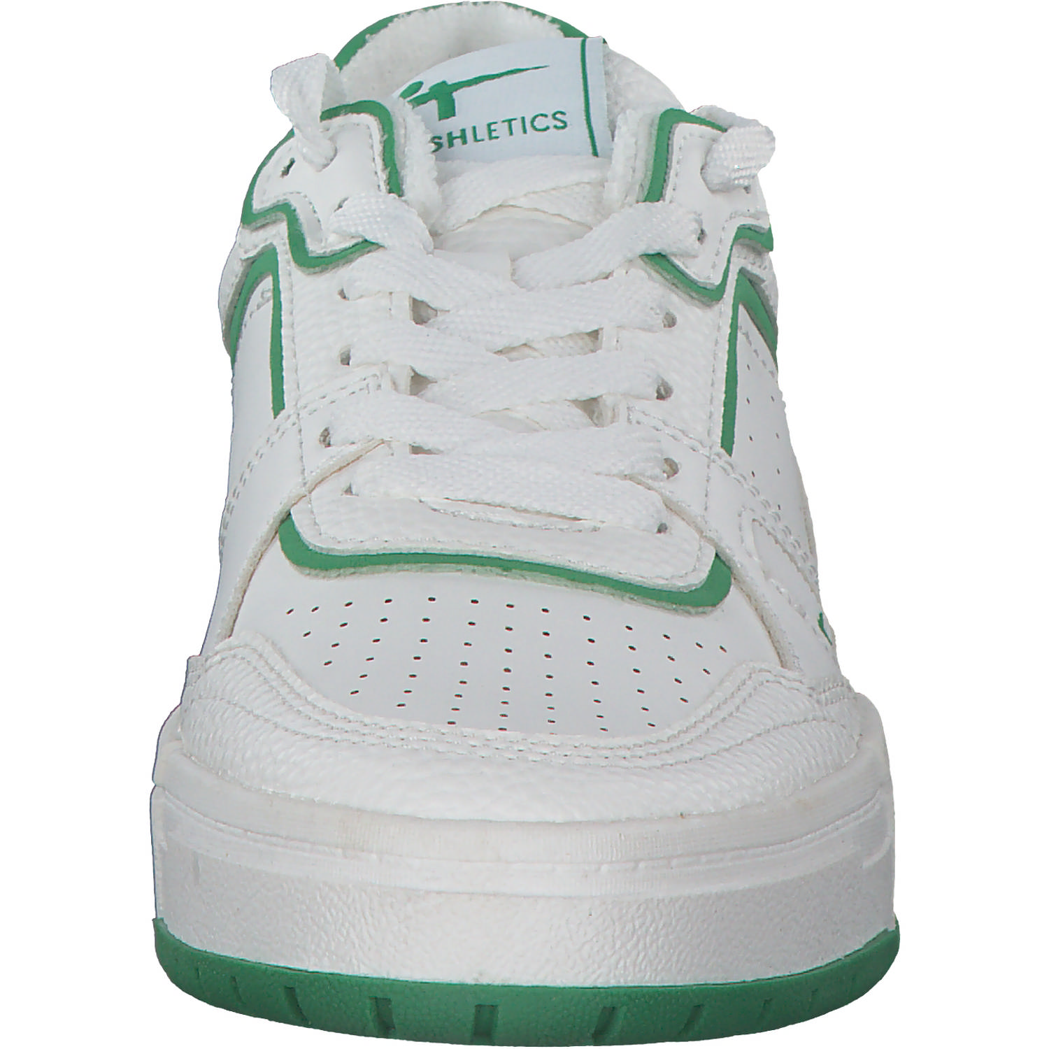 Tamaris 23720, Schnürschuhe, Damen, WHITE/GREEN