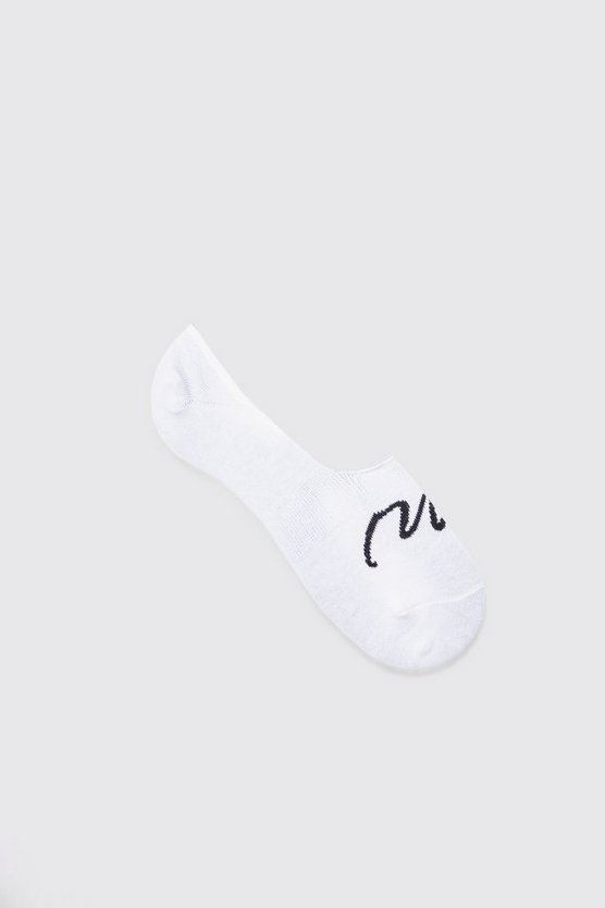 5er-Pack unsichtbare Man Signature Socken