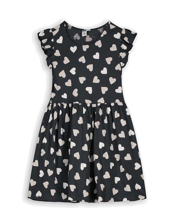 Kleid - Ärmel mit Volants