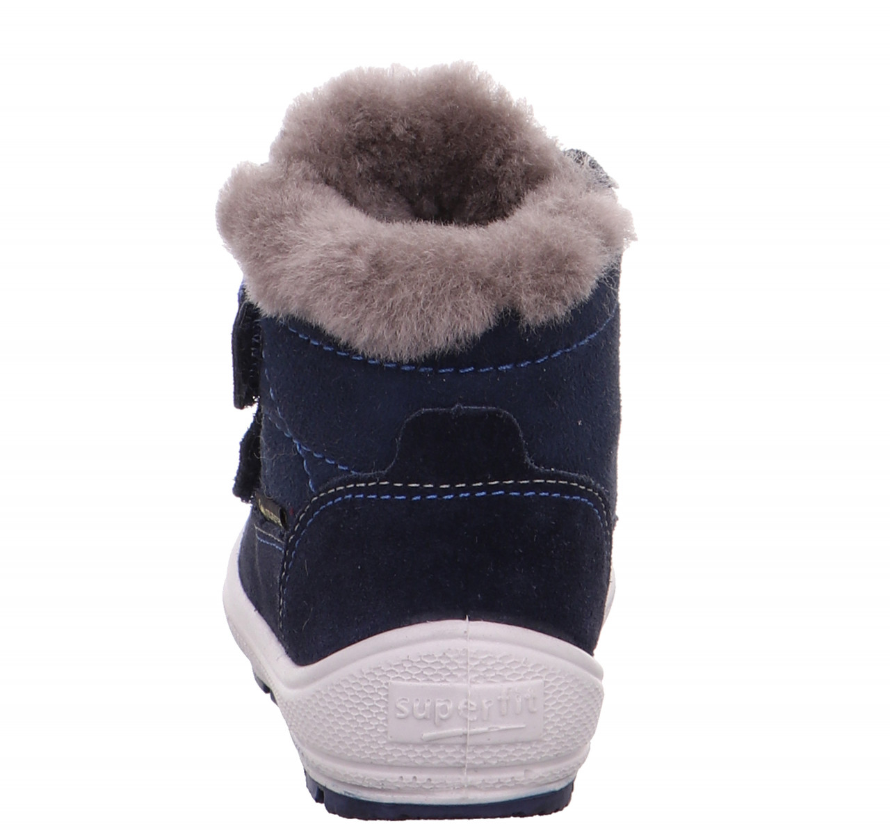 GROOVY - Blau Boots mit Klettverschluss