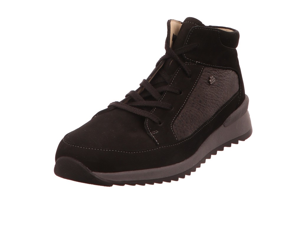 FINN COMFORT Schnür-Stiefeletten schwarz Burley