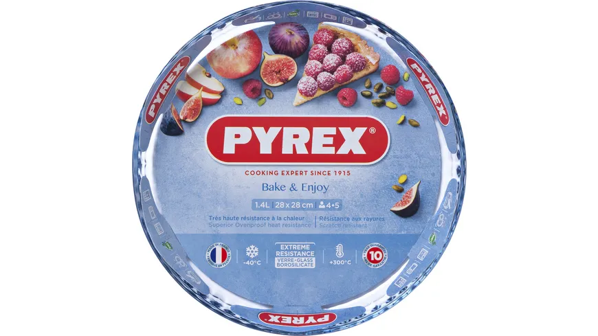PYREX Tortenboden aus Glas Bake & Enjoy Ø 28cm