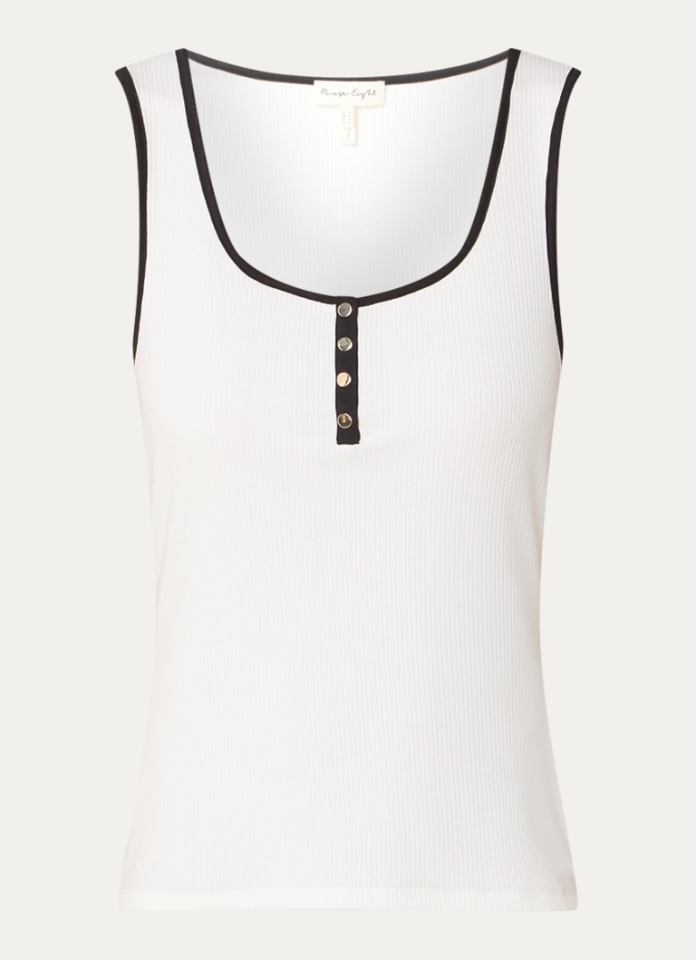Canotta Phase Eight in maglia a coste elasticizzata Rylan