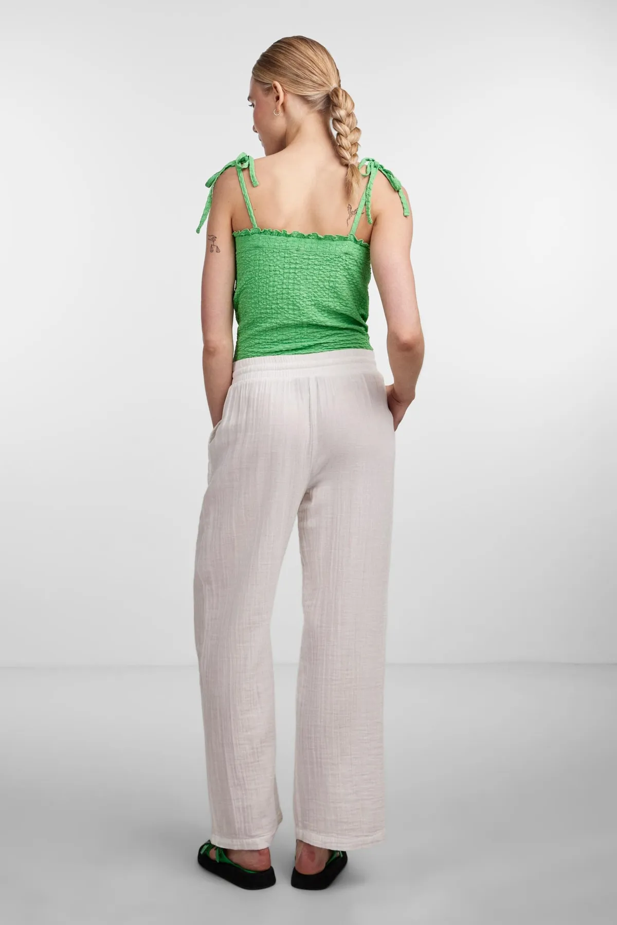 PIECES  Hose Damen/Mädchen Cloud Dancer