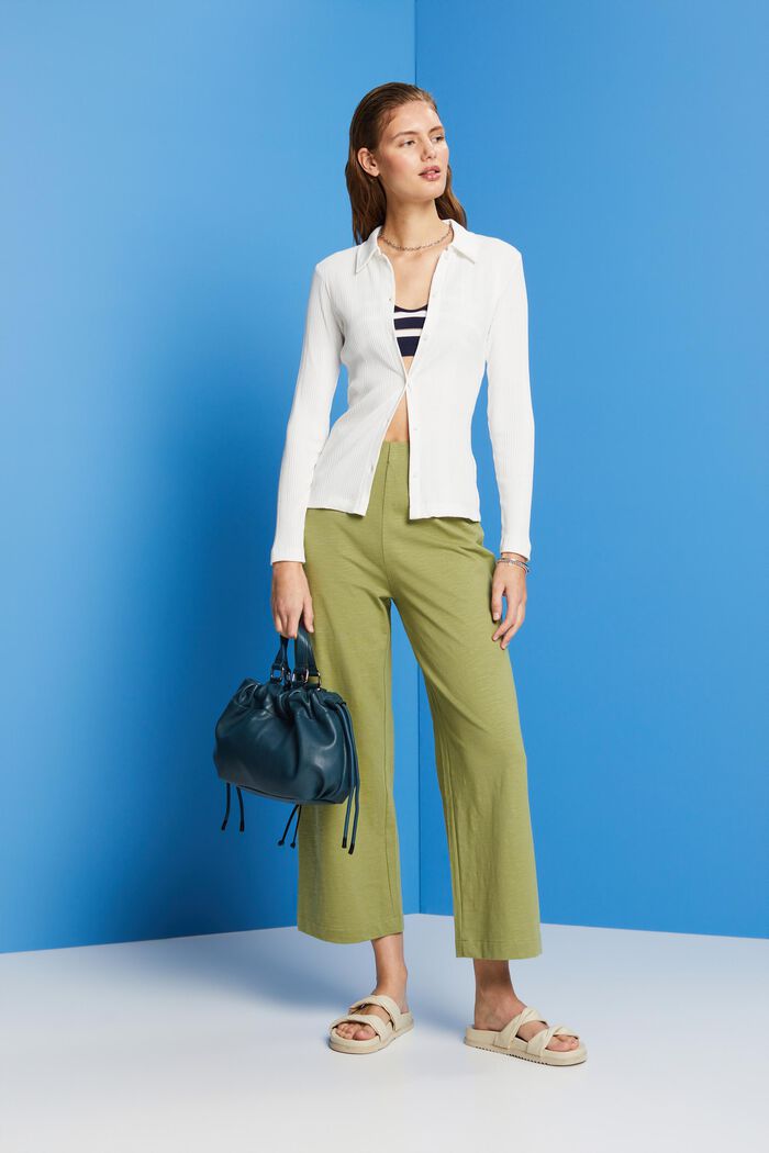 Jersey-Culotte, 100 % Baumwolle