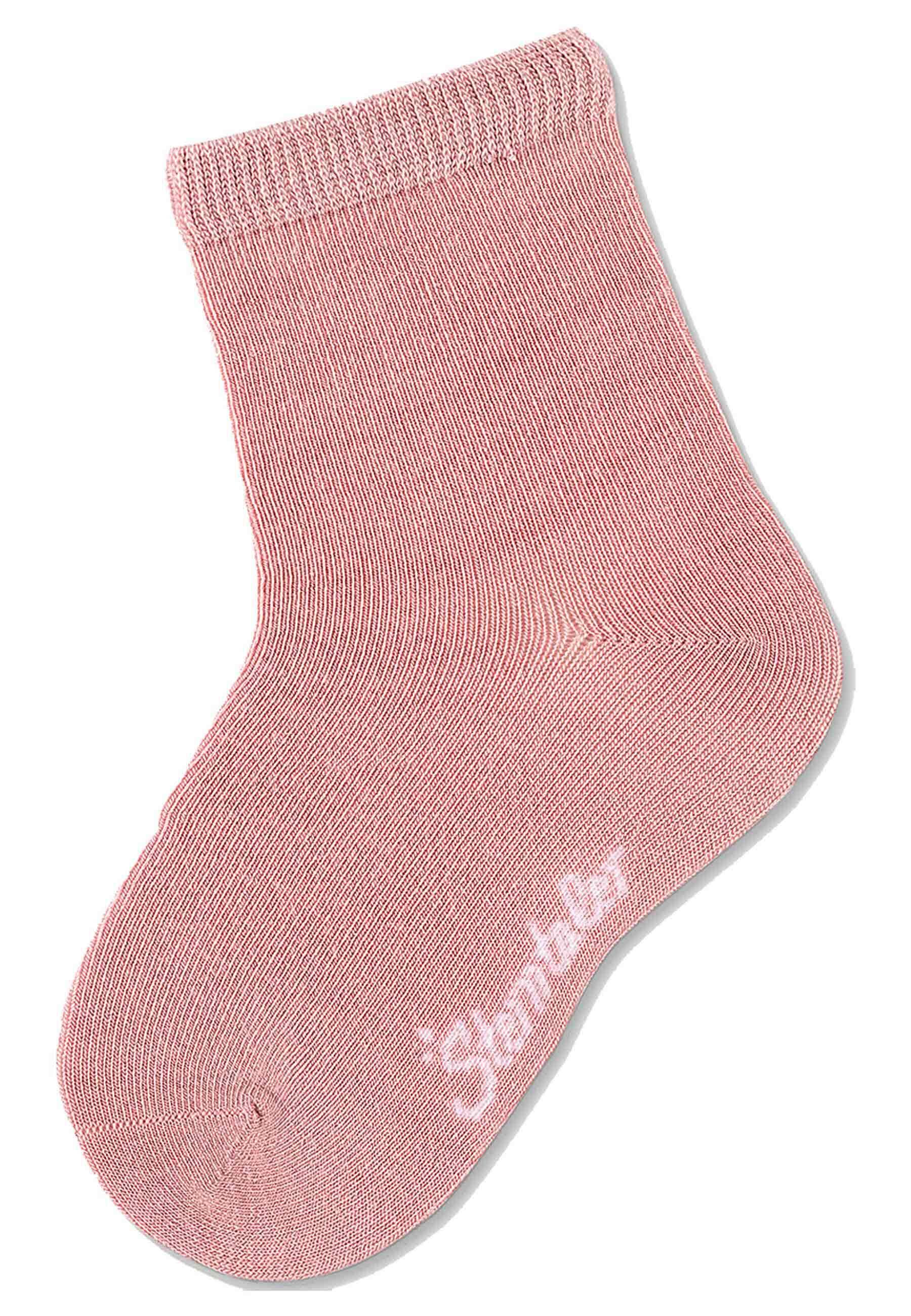 Socken 3er-Pack uni Bambus, verschiedene Farben