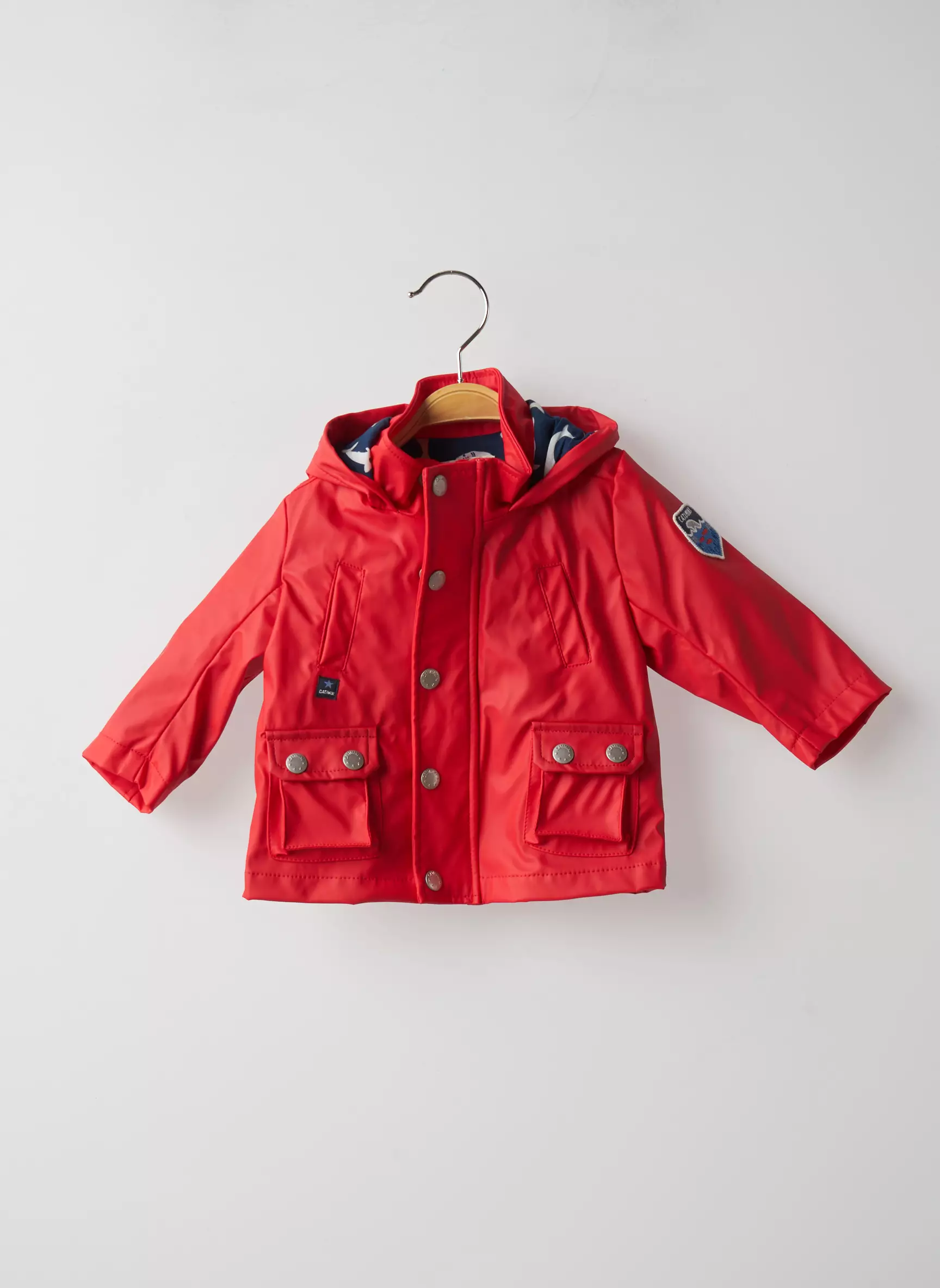 Catimini Impermeables Trenchs Garcon couleur rouge