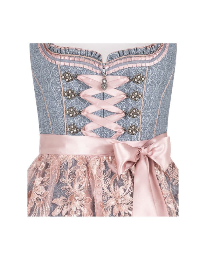 Nübler Mini Dirndl Eileen in Blau günstig kaufen