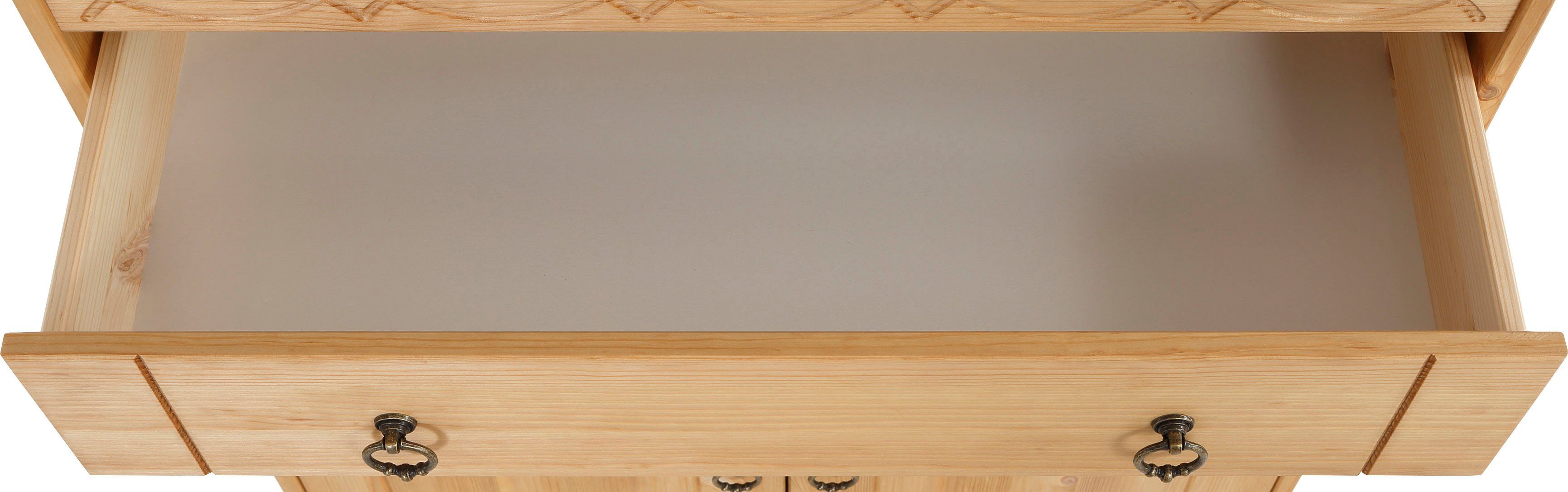 Home affaire Kommode Indra, 74 cm breit