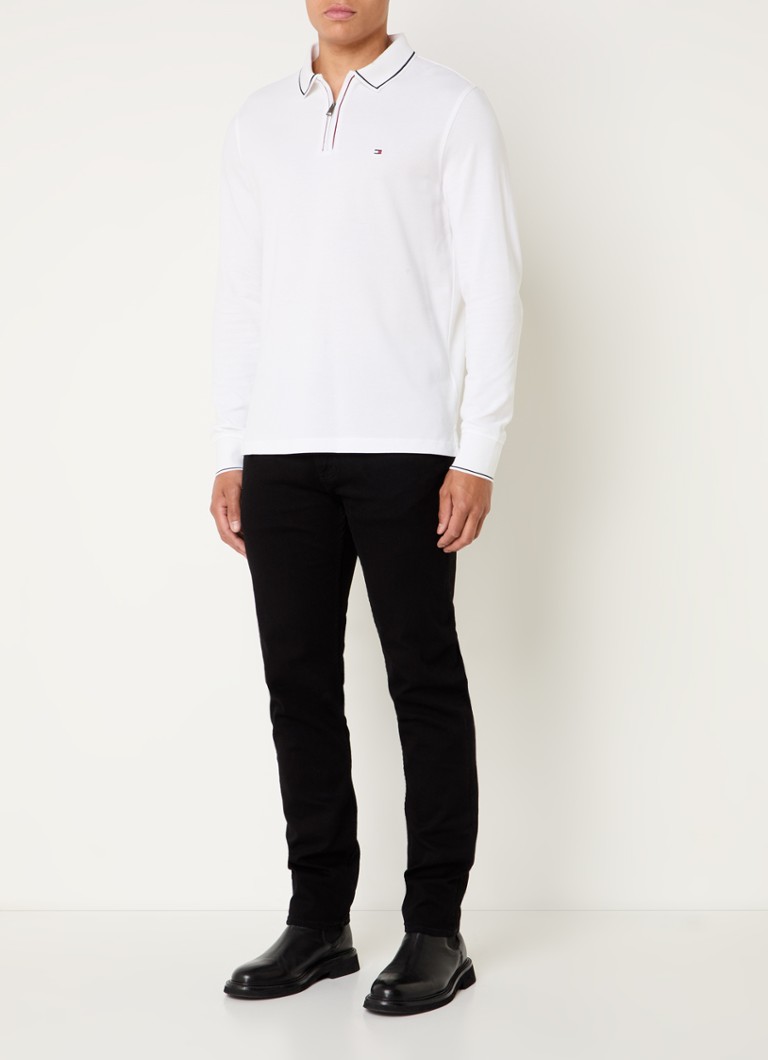 Polo Tommy Hilfiger de corte regular com logotipo.