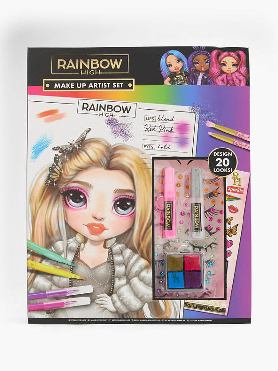 Rainbow High RAINBOW HIGH MAKEUP ARTIST DESIGN SET