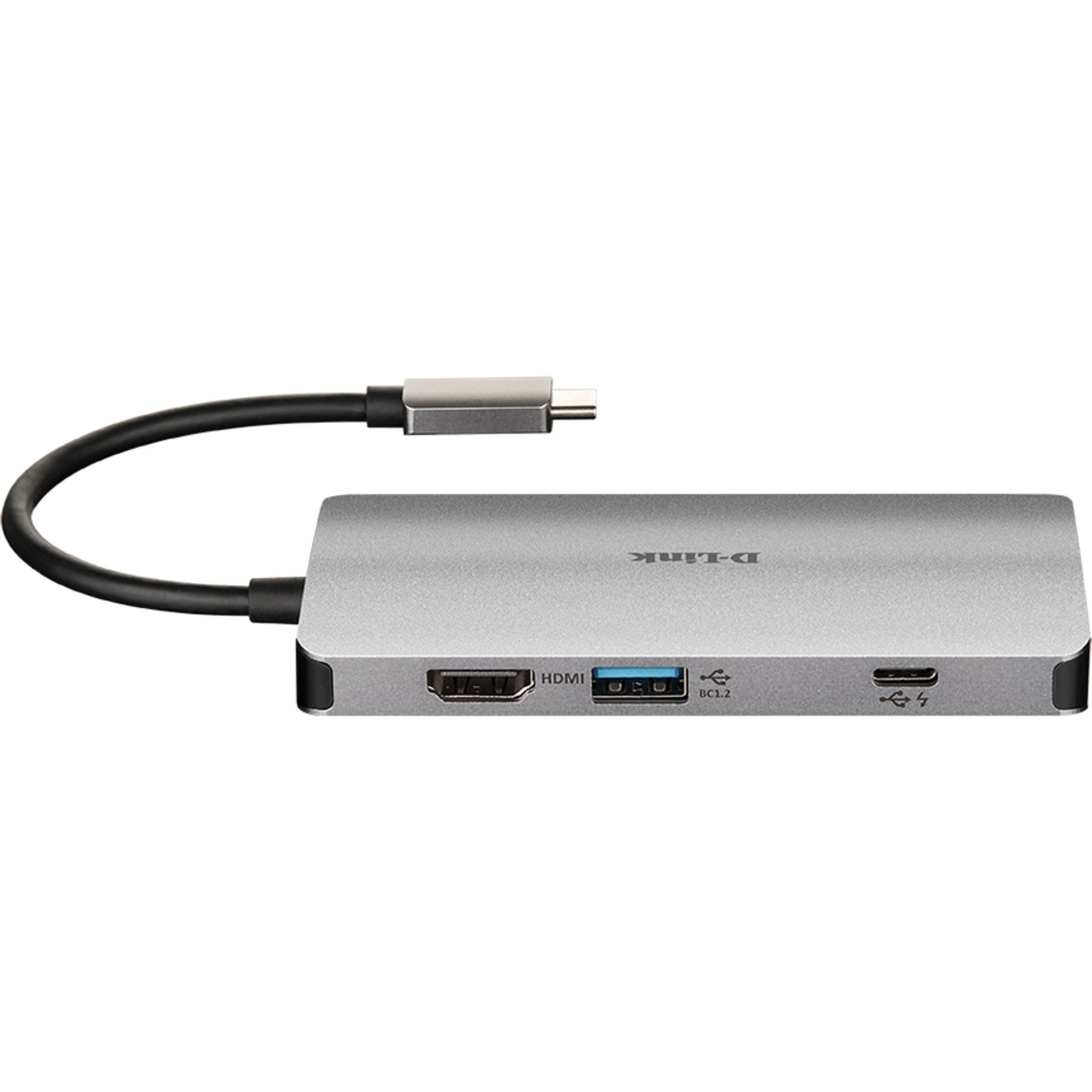 D-Link Laptop-Dockingstation D-Link DUB-M810 8‑In‑1 USB‑C Hub, Dockingstation