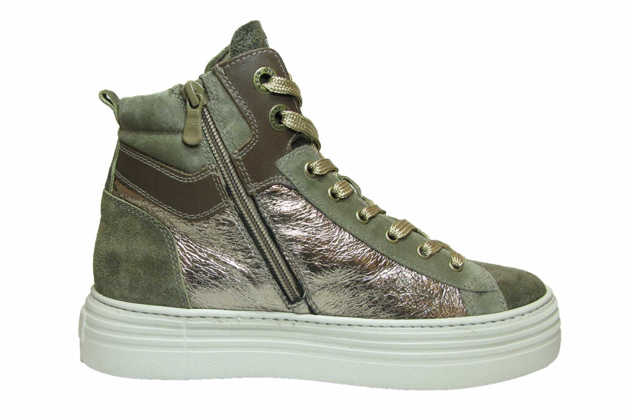 NERO GIARDINI Stiefeletten silber Masera