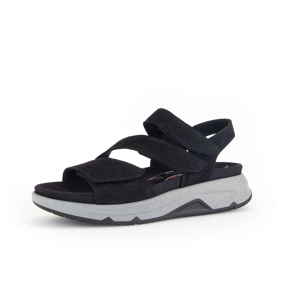 rollingsoft Trekkingsandale schwarz