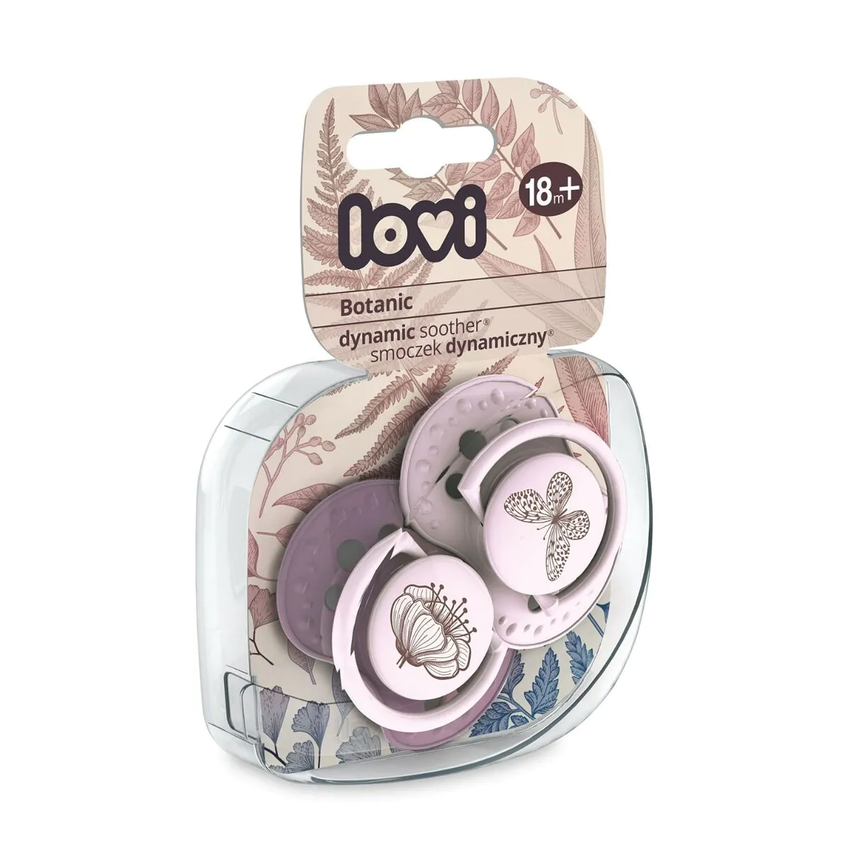 Lovi Botanic Girl Dynamisk Silikone Sut 18M+