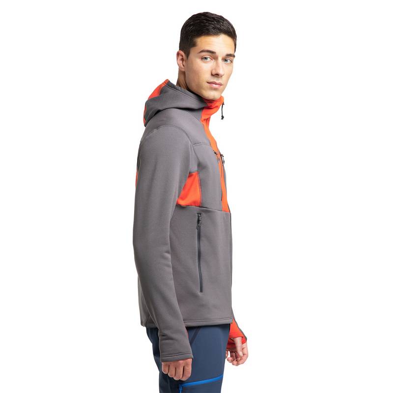 Haglfs Roc Nordic Mid Hood Fleecejacke Herren