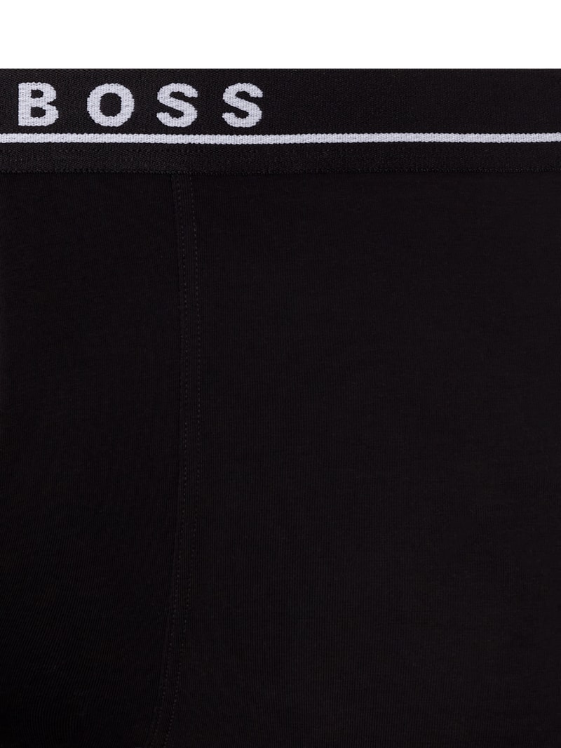 PLUS SIZE Trunks mit Stretch-Anteil Modell 'Boxer Brief' in schwarz