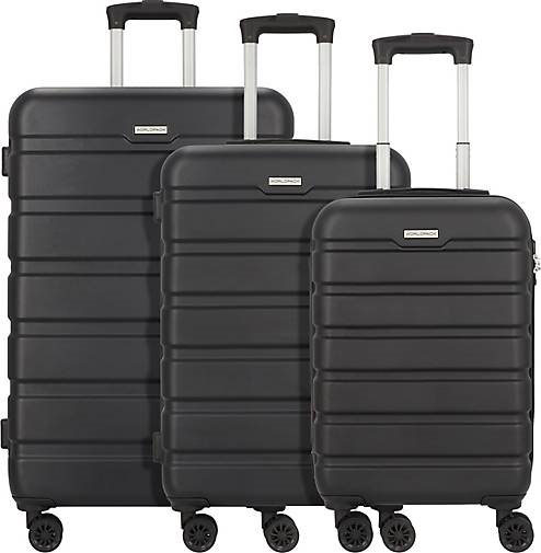 WORLDPACK Phoenix 4 Rollen Kofferset 3-teilig