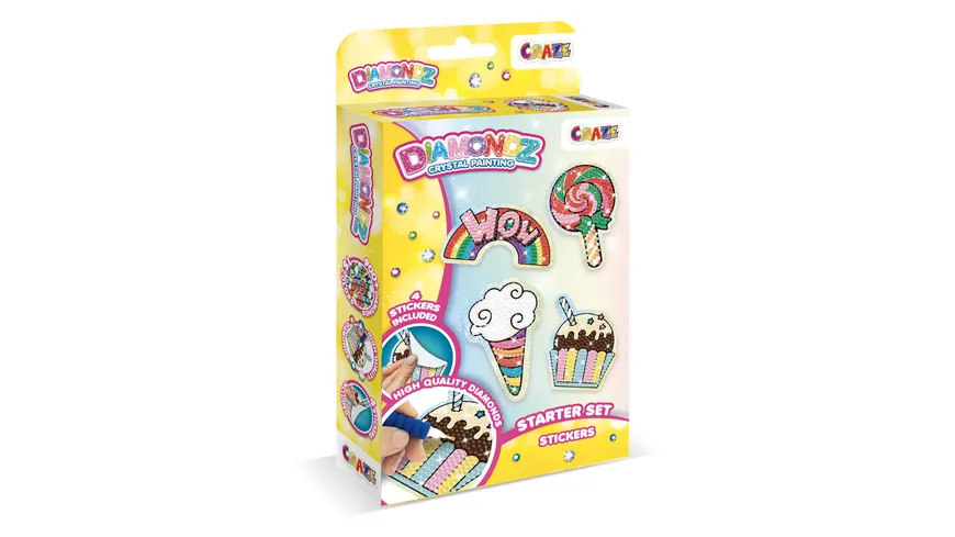 CRAZE - DIAMONDZ Starter Set Stickers