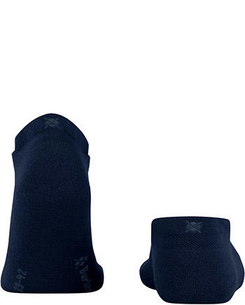 Burlington, Sneakersocken, Mikrofaser, marine