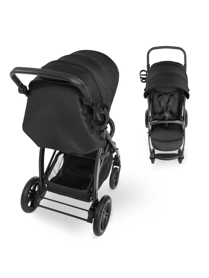 Hauck Buggy Rapid 4D (bis 25 kg) - XL Verdeck & All-Terrain in schwarz günstig kaufen onesize