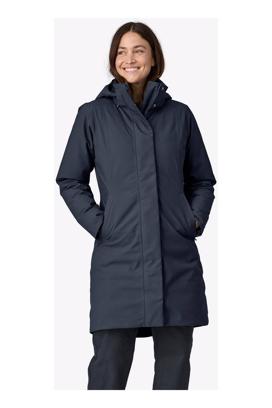 Patagonia Parkas Femme couleur bleu