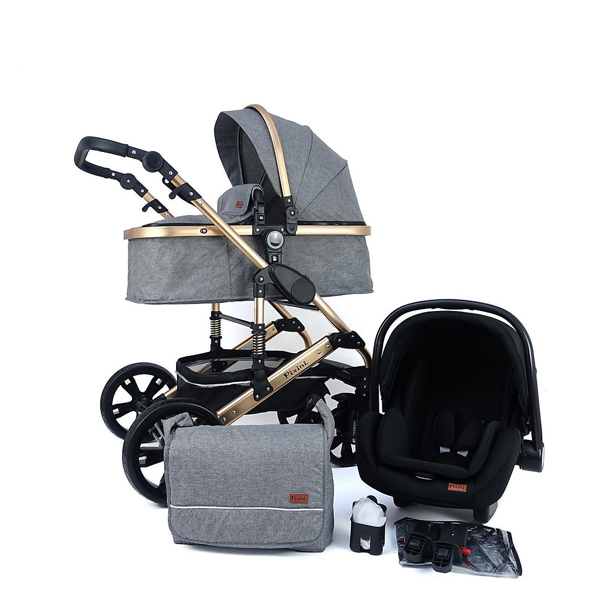 3in1 Kombi Kinderwagen Set California Kombikinderwagen