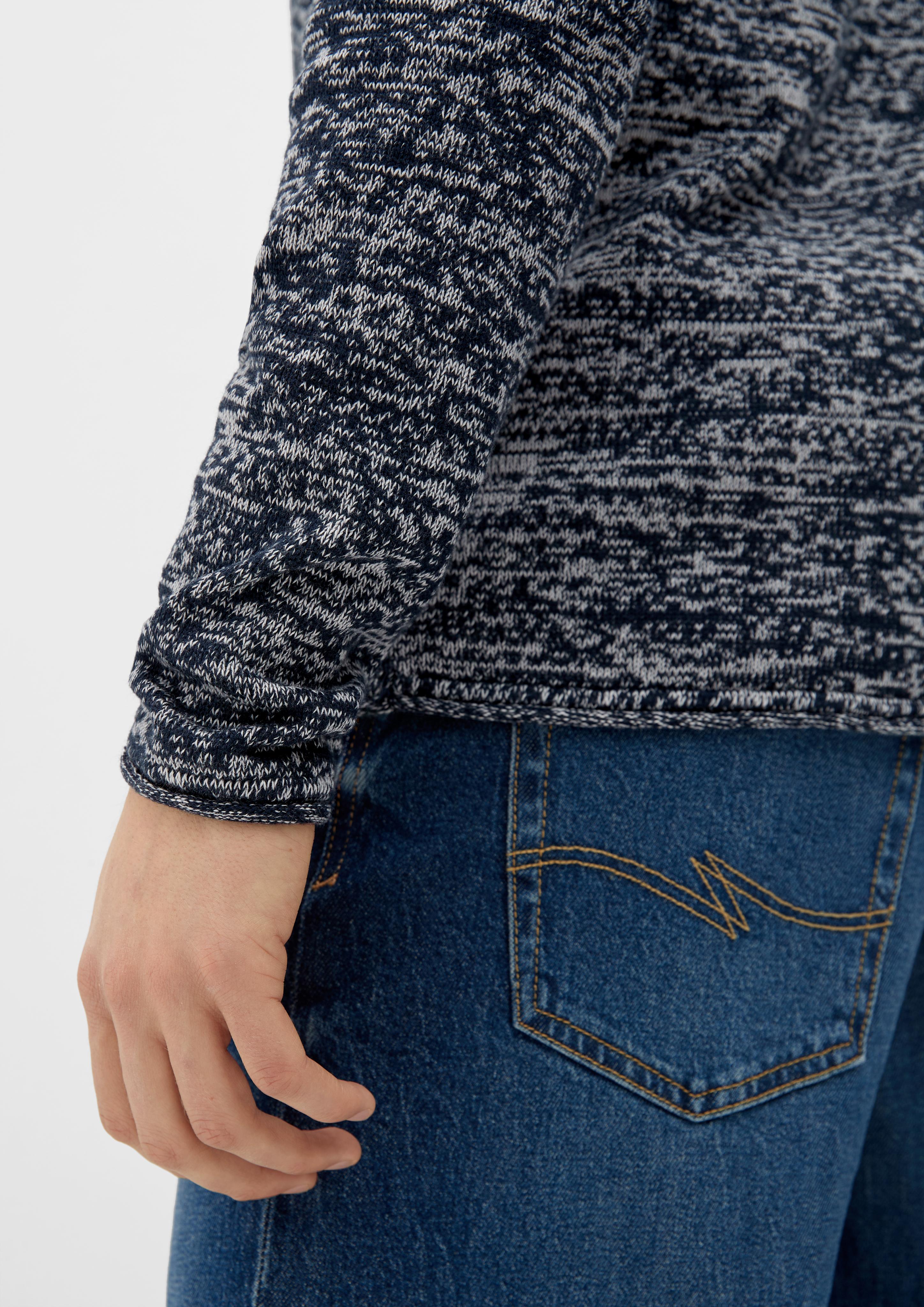 Strickpulli mit Rollsäumen  2123459-59W0